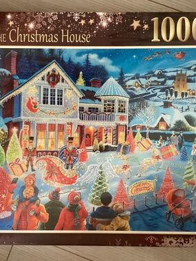 Ravensburger Jigsaw Puzzle The Christmas House Limited Edition 1000 Pcs SEALED